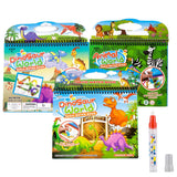 Magic Coloring Book With Water Pen(Number Of Pages 4)Random Color