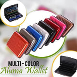 Aluma Wallet Waterproof & Damage-Proof Wallet For Men & Women (Random Color) Made In China