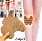 New Knee Plaster Sticker Wormwood Extract Knee Joint Ache Fast Pain Relieving Paster Knee Rheumatoid Arthritis Body Patches( 10 Patches)