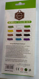 Acrylic Oil Glass Water Fabric Colour Paint Set - Pack Of 12 ( 12ml - 12 Tubes )