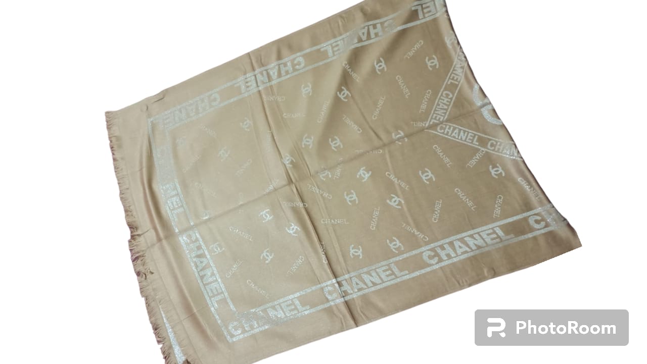 Branded Pashmina Two Tone Staller For Winter By Channel