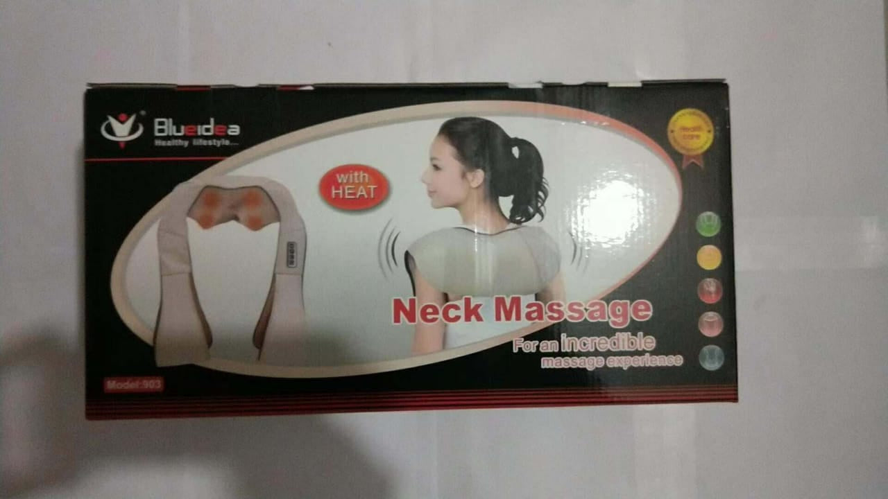 Neck And Back Massager With Handle - Premium Quality Pain Relief
