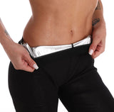 Men And Women Sauna Pants Body Shaper Sweat Waist Trainer | Slimming Sports Leggings | Slimming Shape-Wear Terozer
