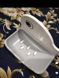 Fish-Shaped Double-Layer Adhesive Waterproof Soap Bar Holder Stand Rack For Bathroom, Shower, And Kitchen Walls (Pieces 1)( Random Color)