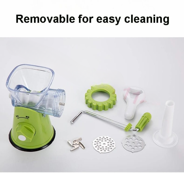 Grinder High-Quality Multifunctional Meat Mincer Vegetable Chopper Blender Home Kitchen Cooking Tools (Random Color)