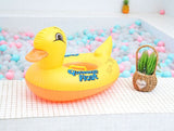 Duck Baby Floats Tube, Inflatable Duck Pool Float, Baby Floating Seat, Children Swim Ring, Kids Inflatable Floats, Yellow Duck Seat Boat For Toddler