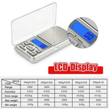 Mini Electronic Scales High Precision Pocket Digital Scale For Gold Sterling Jewelry Balance Gram For Kitchen Scale 500gx0.1g