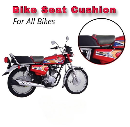Best Bike Seat Cushion For Back Pain Red Black Waterproof Universal Relaxer Bike Seat Cushion And Motorcycle Seat Cover For All Bikes( Red Black )