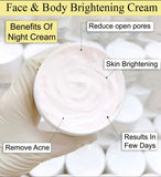 (Pack Of 2) Anti Aging Night Cream & Night Lotion Deal