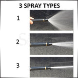 High-Pressure Metal Brass Adjustable Nozzle Water Spray Gun