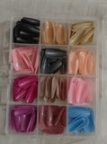 144 PCs Nails Box Artificial Nails Pack