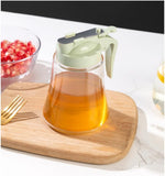 Honey Dispenser No Drip - Easy Squeeze Syrup Dispenser Bottle for Efficient Serving, Honey Squeeze Jar for Kitchen & Coffee Bar, Mess-Free Solution(250ml)