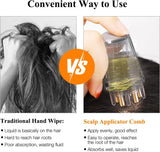 Hair Comb Scalp Liquid Applicator Portable Mini Massage Hair Comb Oil Applicator Comb 6ML