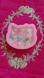 12 PCs Cartoon Characters Rings(Plastic)