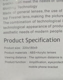 F3 Mobile Screen Magnifier | Enlarged Mobile Screen Amplifier Large Screen Eyes Protection | Size 8 Inch (Random Color)