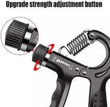 Hand Grip Strengthener Adjustable Resistance Wrist Strengthener Forearm Gripper Hand Workout Strength Trainer | With Counter (Random Colour)