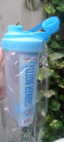 Sports Fitness Protein Shaker Bottle For Boys And Girls 700ML (Random Color)