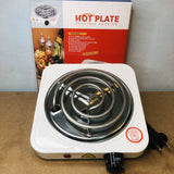 HOT PLATE ELECTRIC SINGLE BURNER Stove for cooking, Easy to clean (random color )