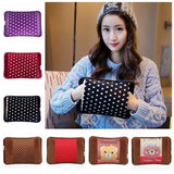Electric Hot Water bag Heat Pad (Heat Bag) For Pain Relief velvet cloth type also used for hand warmer – Multicolour