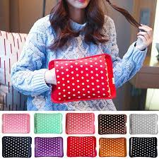 Electric Hot Water bag Heat Pad (Heat Bag) For Pain Relief velvet cloth type also used for hand warmer – Multicolour