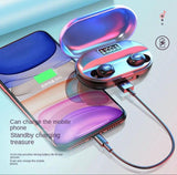 T2 TWS Wireless Earbuds Bluetooth 5.1 With LED Indicator, Type-C Charging Case, Noise Reduction & Long Battery Backup