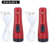 Pack Of 2 Multifunction Portable Super Bright USB Rechargeable Flashlights SD-8670