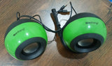 (Pair) IF-10 USB 2.0 Mini USB Speaker for Laptop and Desktop (random color)