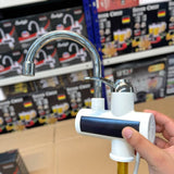 Electric Water Heating Faucet Tap For Kitchens And Bathrooms Digital Temp° Display | Hot Water(Without Shower )