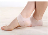 Pair of half Heel Pain Anti Crack Silicone Set - Anti Crack For Pain Relief Unisex With Box