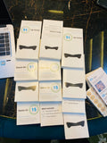 Magnetic Nose Strips,Sleepco Nasal Dilator Starter Kit / Next-Gen BreathIn Nosel Strips / Magnetic Nose Clips