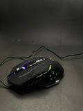 Gaming Glowing Mouse Backlit E-Sports Colorful LED Light Mouse For Laptop PC Computer Gamer