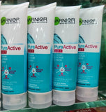 3 In 1 Garnier Skin Natural Pure Active Wash + Scrub + Mask 100ml