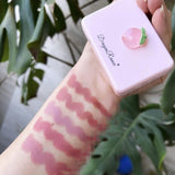 5 Pcs Dragon Ranee Peach Mini Lipstick Set | Long Lasting Makeup Waterproof Lipstick (Random Color)