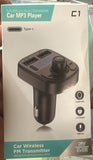C1 - Car Mp3 Player | Car Wireless FM Transmitter | Car Mp3 Modulator | Car Accessories ( Random Color )