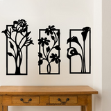 3d Flower Frame wall Art | Wooden Flower Frame wall Art | Wall decoration | Decor For Home Wall Decoration Attractive Wooden Wall Art