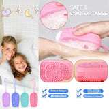 Bubble Bath Brush – Double-Sided Silicone Body Brush With Quick Foaming Sponge, Gentle Exfoliation & Massage For All Skin Types
