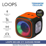 T&G Portable Bluetooth Speaker With LED Lights, Phone Holder & Powerful Bass – Wireless, USB, TF Card & AUX Support – Model X-911