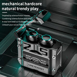M25 Wireless Headphones Earphones Bluetooth Touch Control Noise Reduction Stereo Waterproof Earbuds Headset (Black)