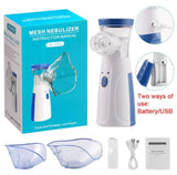 Portable Mesh Nebulizer – Quiet & Rechargeable For Kids And Adults