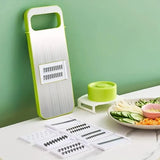 5in1 Vegetable Cutter | Multifunctional Stainless Steel Vegetable Cutter & Slicer | Kitchen Tool - 12 Inch