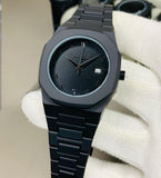 Full Black Aura Quartz Analog Watch – Lightweight Premium Design For Men & Boys (Without Box)