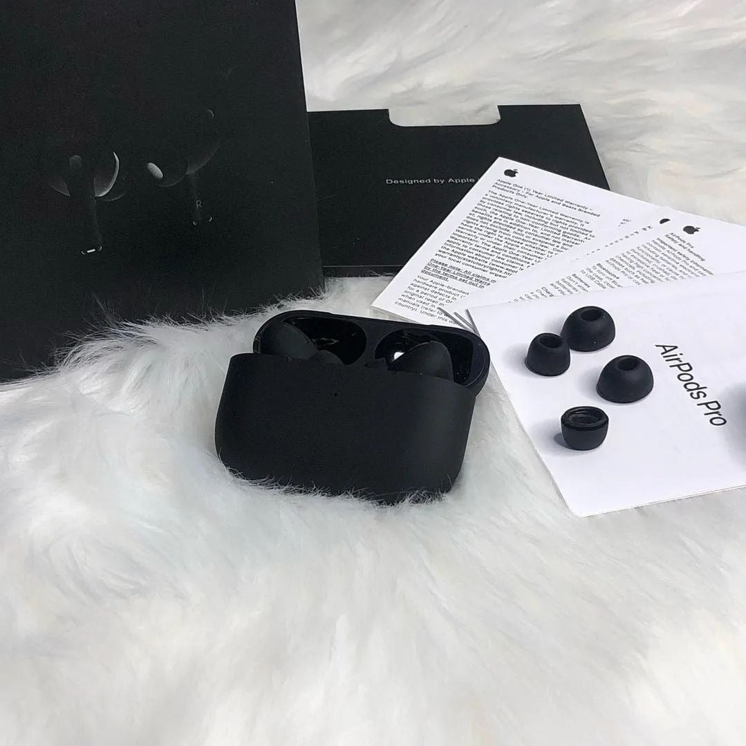 Airpods Pro 2 Noise Reduction Wireless Earbuds - Airpods Pro 2 With ANC | Airpods For Android & IOS | Wireless Charging Airpods - Black