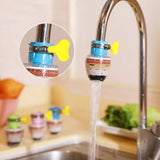 5 Layer Fan Faucet For Kitchen | Anti Splash Water Saving Shower Head Purifier 6 Layer Filter Cartridge For Kitchen | Random Colour Faucet