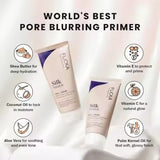 FLiCKA Silk Touch 3‑In‑1 Moisturizer & Primer | Hydrating, Lightweight, Long‑Lasting | Pore Minimizer |