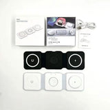 3 In 1 15W Fast Magnetic Wireless Charging Pad For IPhone, AirPods & Smartwatch