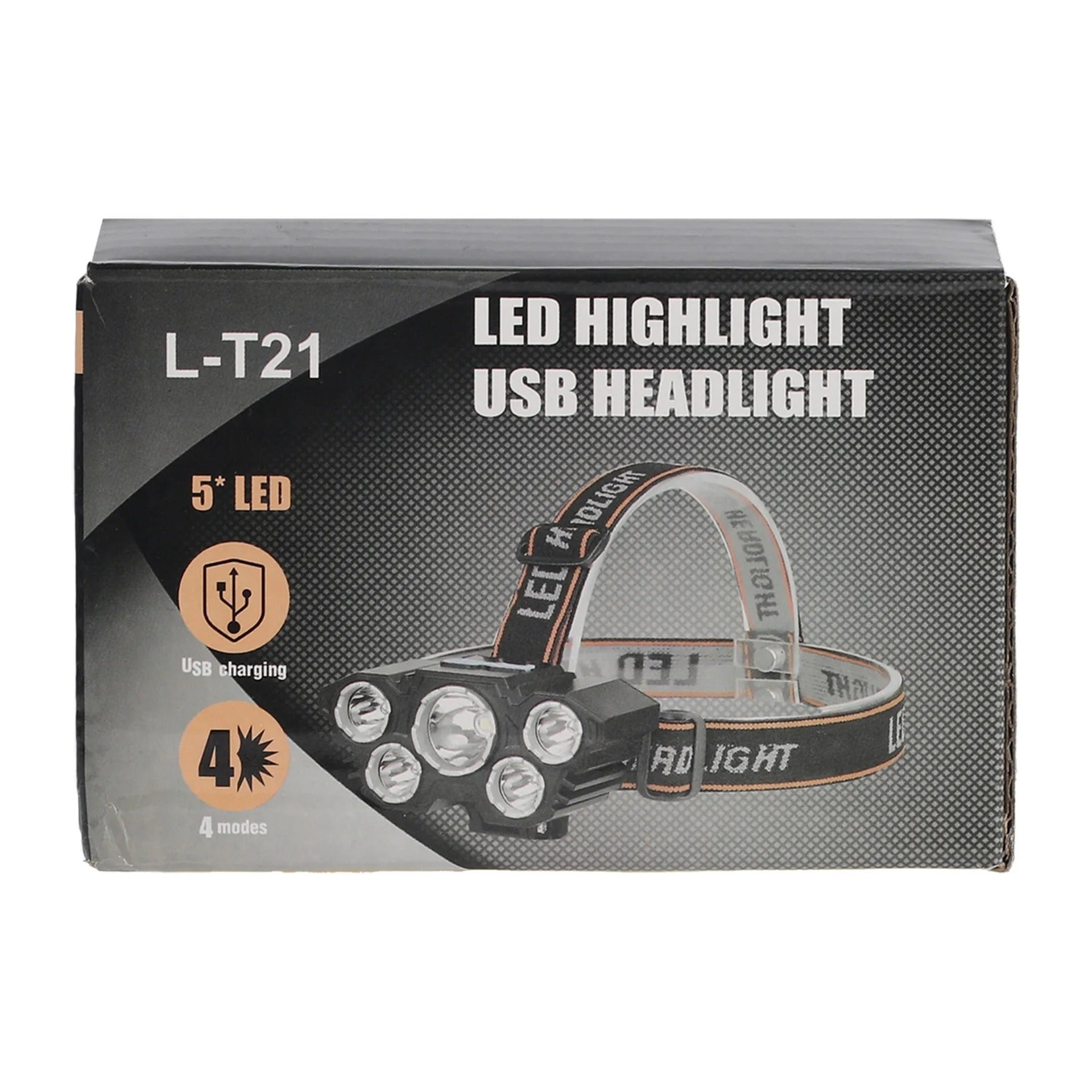 L-T21 LED Highlight USB Headlight - Lighting Product Designed For Illumination And Daily Lighting Routine