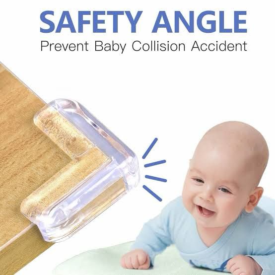 4pcs Table Corner Protector - Child Safety Transparent Silicon Furniture Corner Protectors Self-Adhesive Edge Guard For Baby Proofing Home