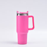 Premium Simple Tumbler 40oz – Elegant Stainless Steel Hot & Cold Cup (Random Color)