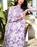 Aneela’s Luxury 9mm Sequins Embroidered Lawn 3 Piece Unstitched Dress With 4-Side Embroidered Chiffon Dupatta