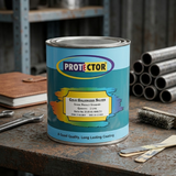 PROTECTOR Anti Rust Zinc Coating Spray Color (Cold Galvanized Silver Paint 1 Liter)